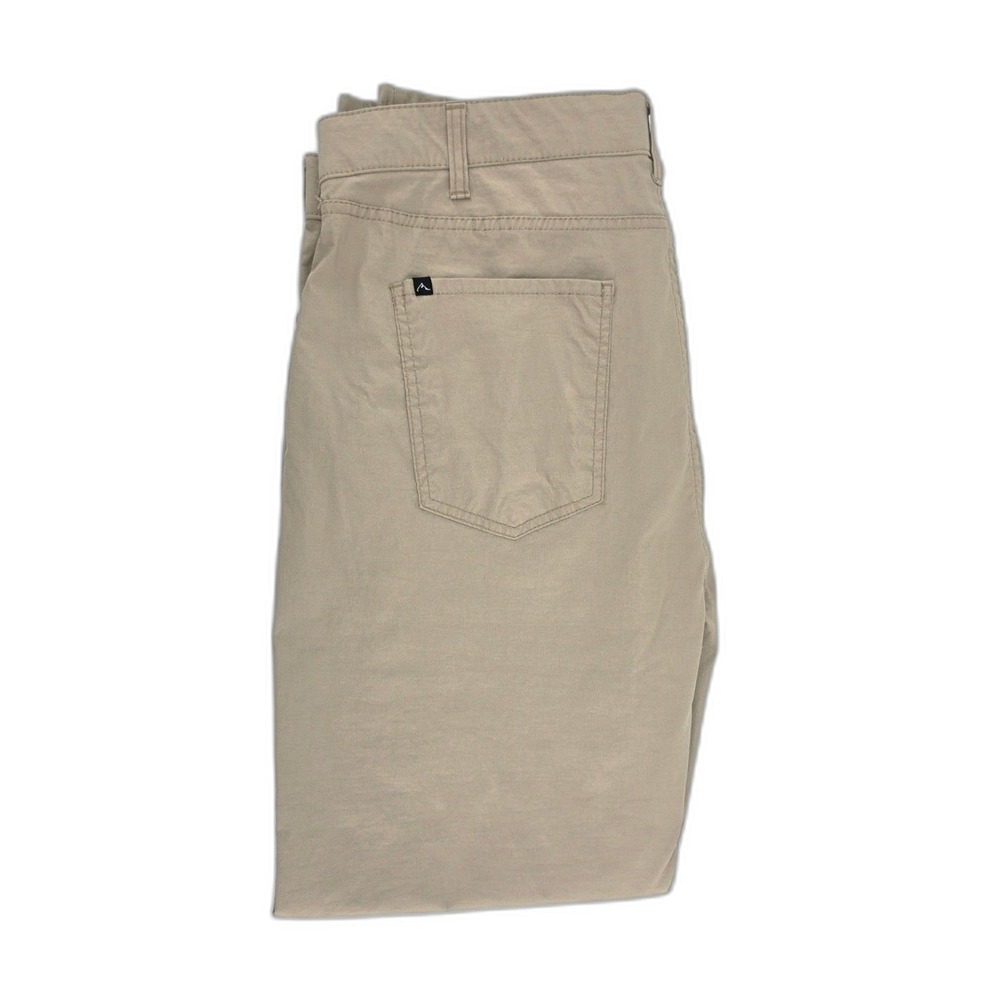 Denali Mens Hiking Pants 36x30 Khaki Tan Nylon Spandex Stretch Outdoor Cargo